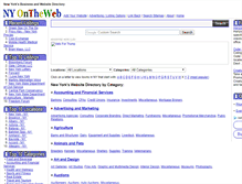 Tablet Screenshot of nyontheweb.com